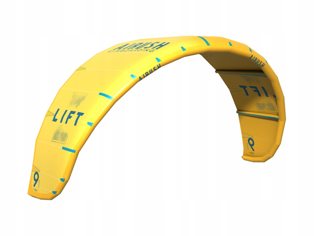 Létající drak Airush 2024 Lift V3 Yellow 8 m2