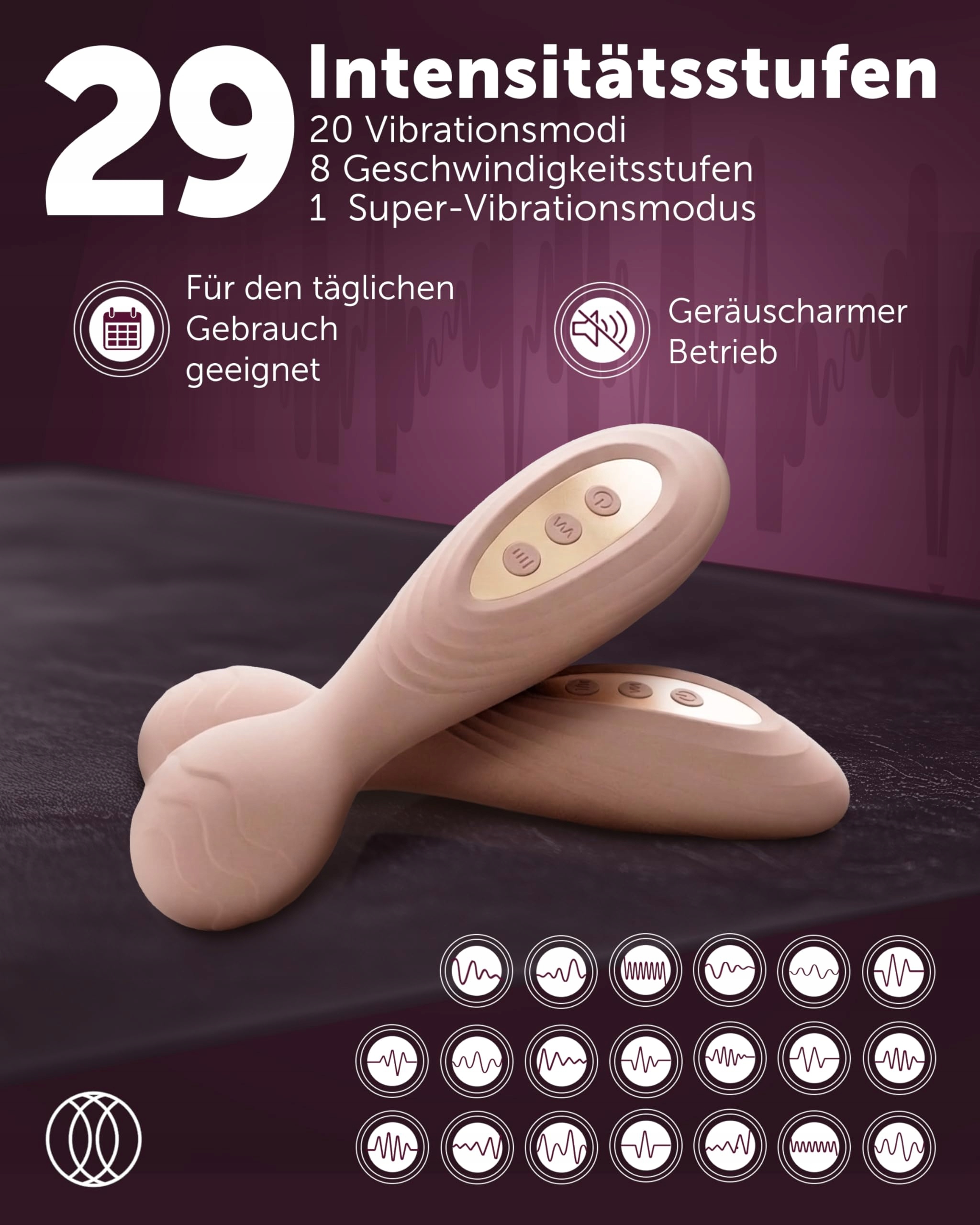 INTIMA SOIE Masażer Klitoris Stymulator Wibrator Dla Kobiet i Par — miniatura 3