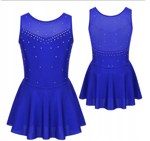 Strój Do Gimnastyki Balet Body Sukienka Do Tańca 146 152 Nr 2703