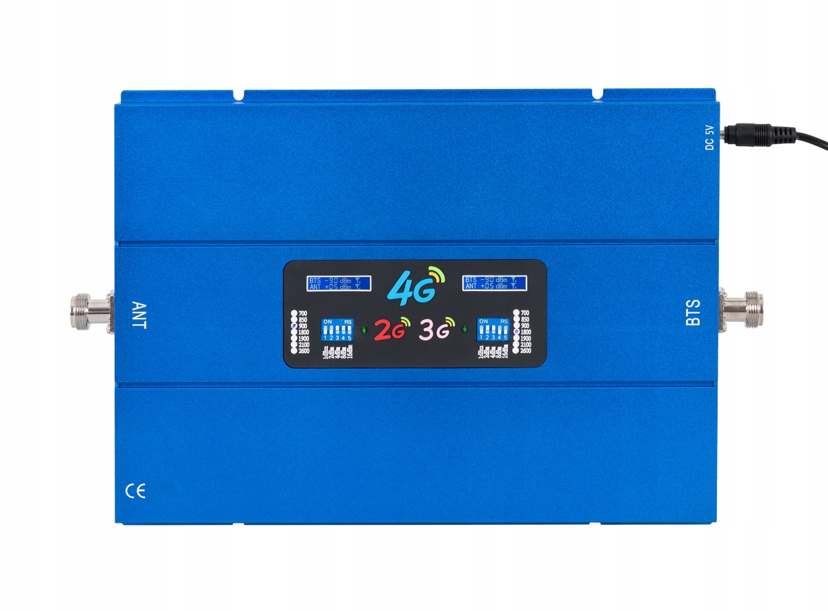 Wzmacniacz EGSM/4G BLUE C10 z regulacją