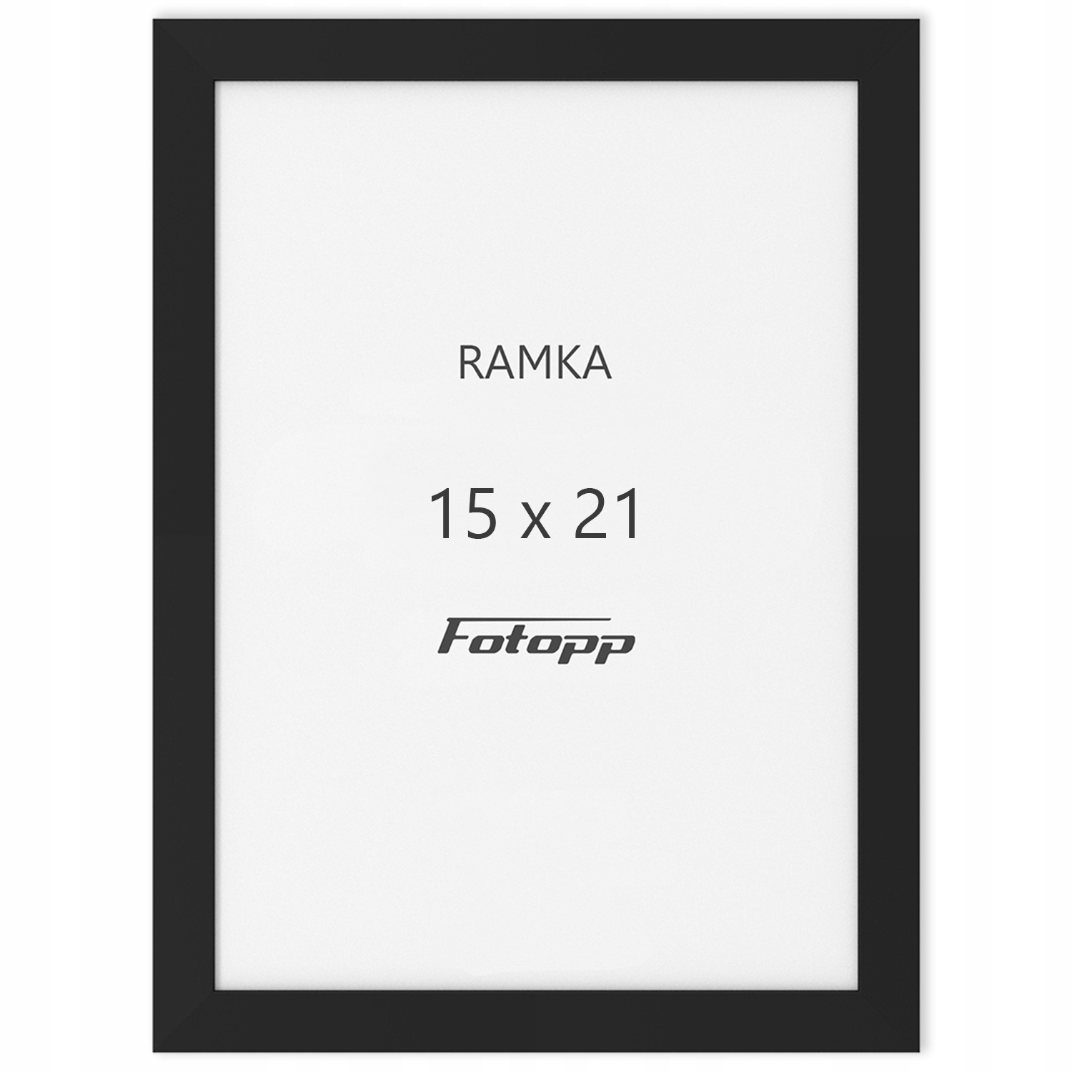 

Ramka na zdjęcia rama Czarna 15x21cm foto ramki