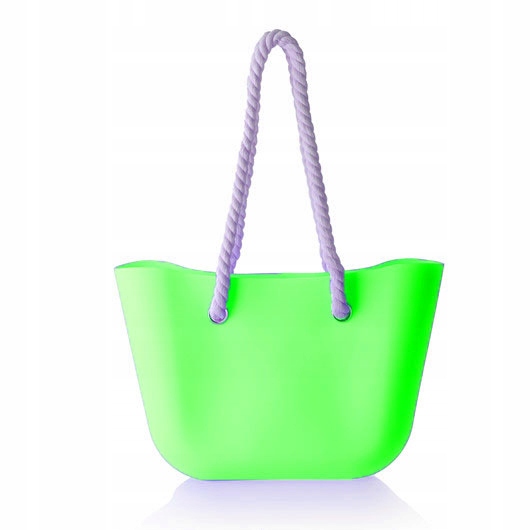 

O Torba Gumowa Torebka Hobo Jelly Shopper Bag Tgla