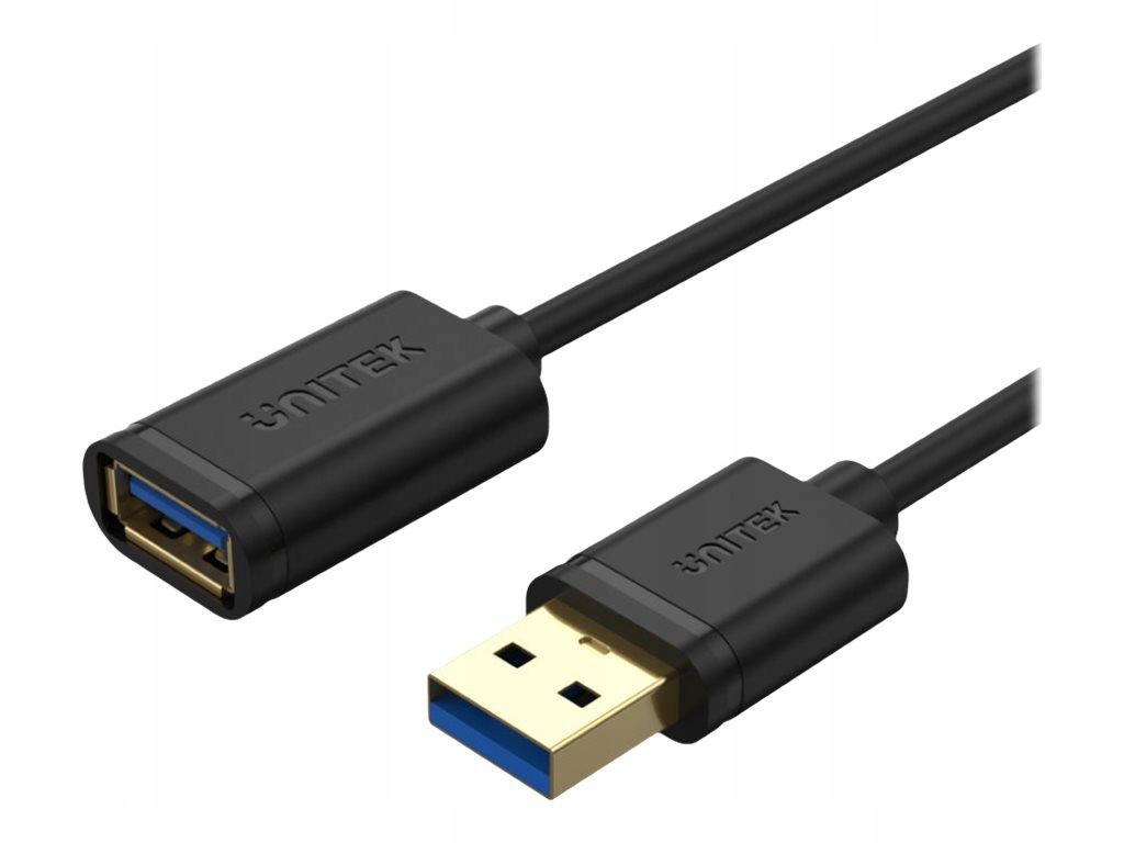 Unitek Y-C457GBK Przedłużacz Usb 3.0 Am-af 1m