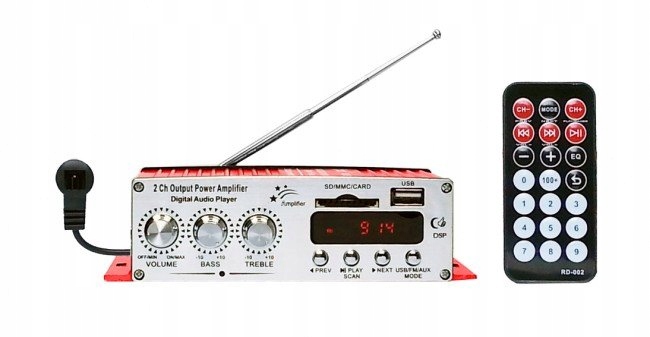 SUFITOWY ZESTAW AUDIO RADIO ŁAZIENKOWE BLUETOOTH Model QC 50T