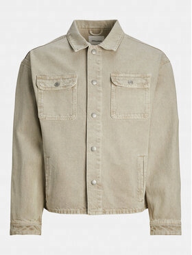 Jack Jones Kurtka jeansowa Męskie beżowy 12249029