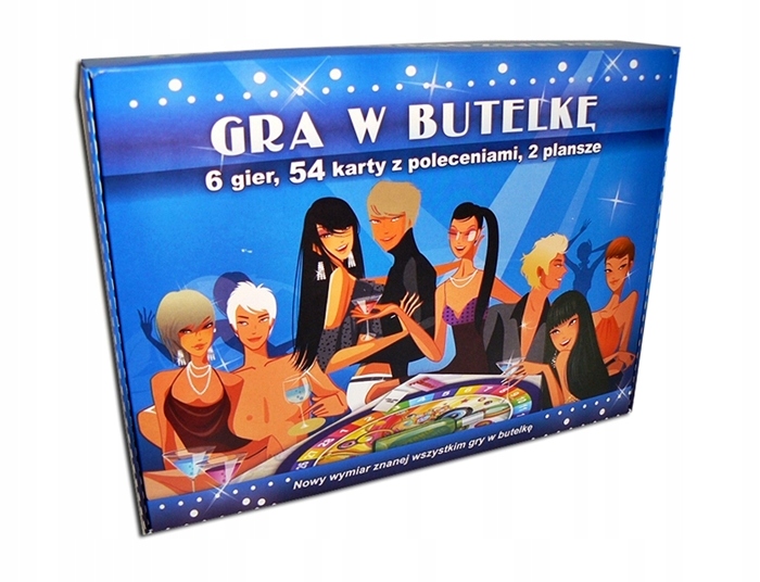 

Gra W Butelkę Imprezowa Towarzyska Zestaw 6 Gier