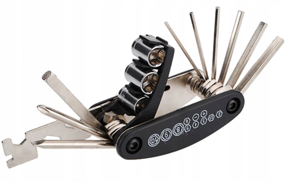 

Multitool 15w1 Narzędzia Klucze rowerowe Do Roweru