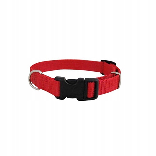 

Chaba obroża taśma regulowana czerwona 20-46cm