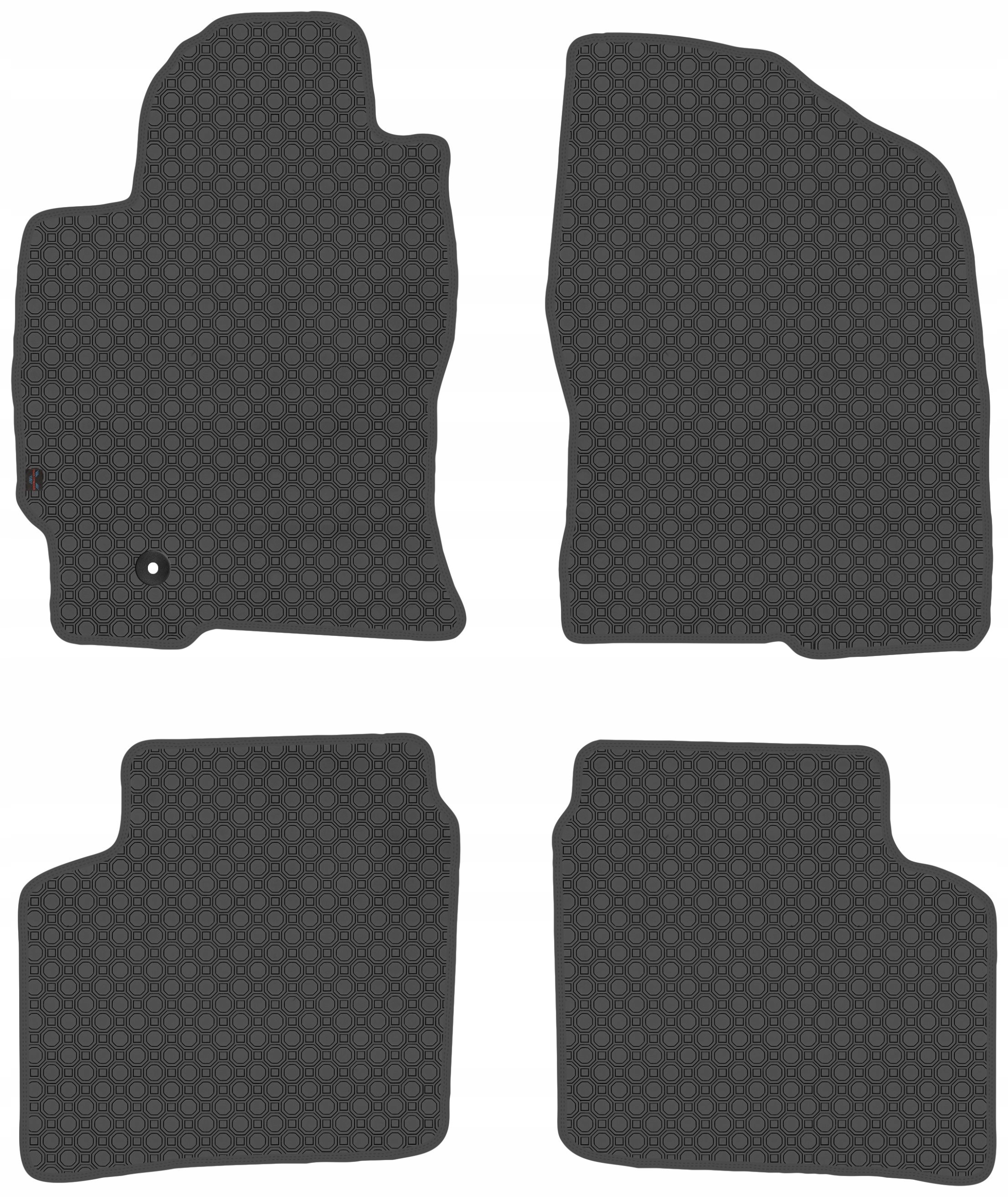 Toyota Prius II 2003-2009 Gumové autokoberce