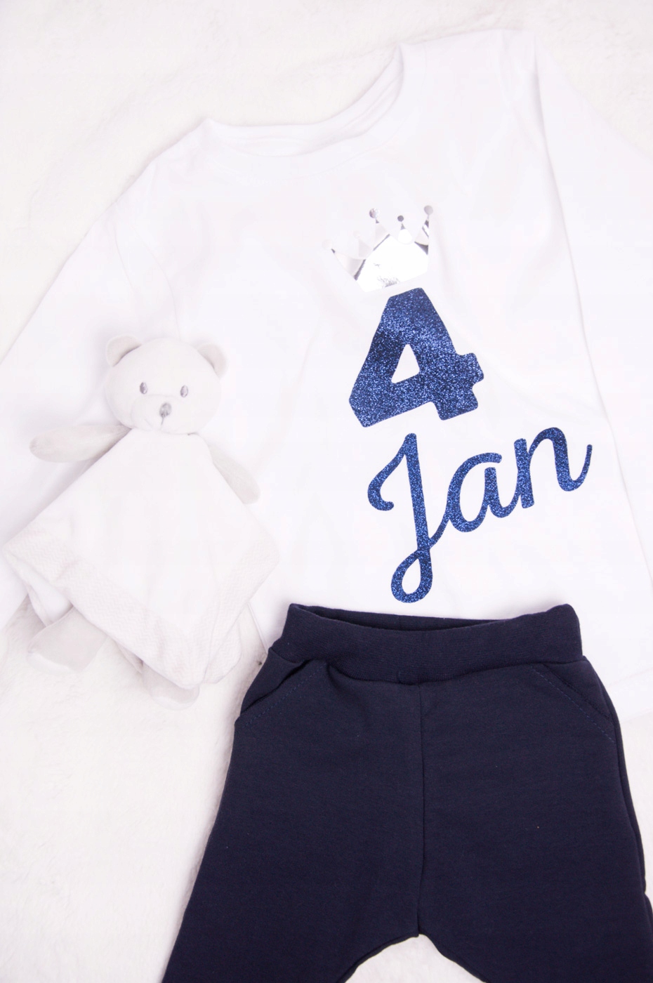 Koszulka dziecięca na CZWARTE urodziny + imię r110 Marka Fabryka Bodziaków