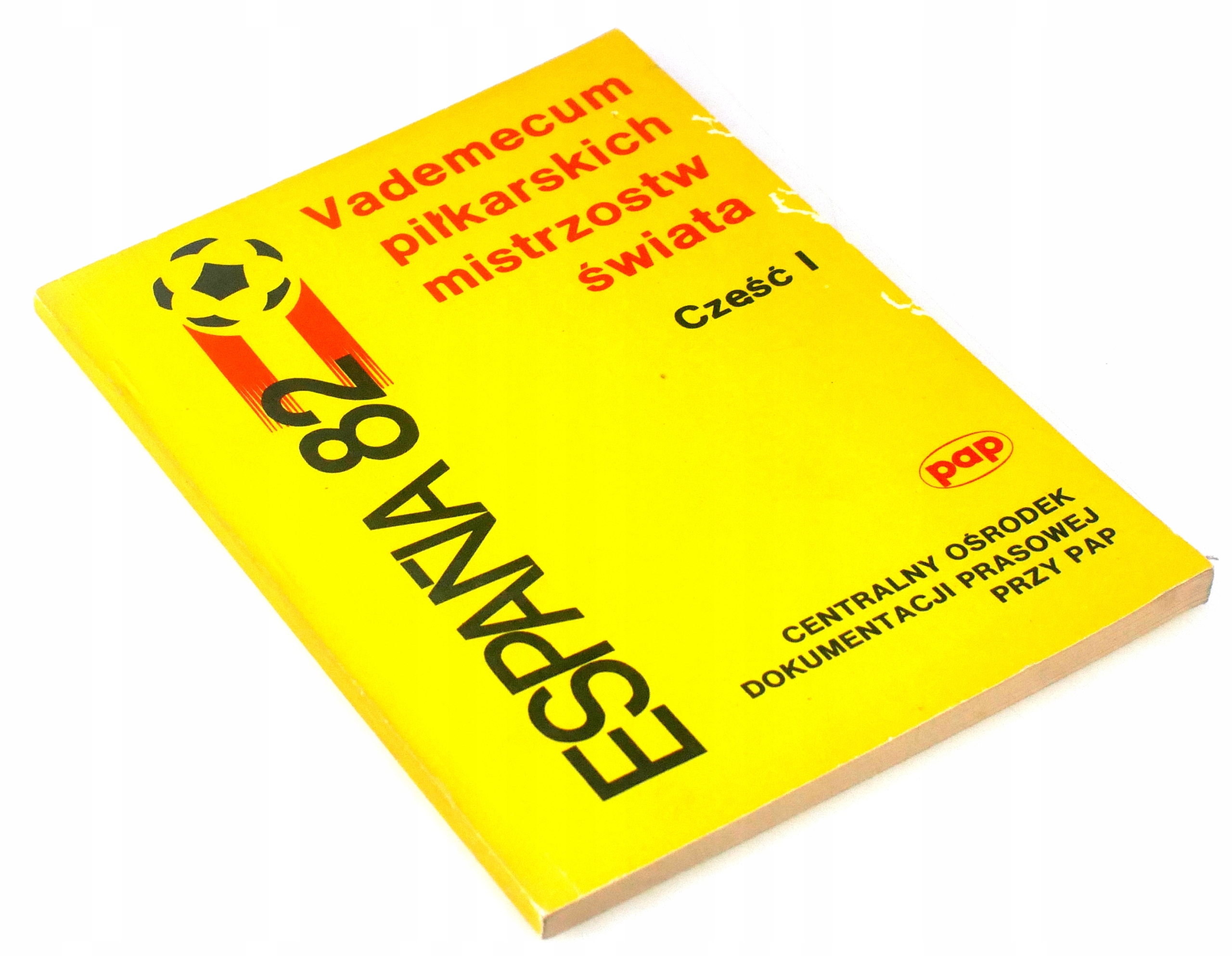 VADEMECUM PIŁKARSKICH MISTRZOSTW ŚWIATA Espana 82 BDB