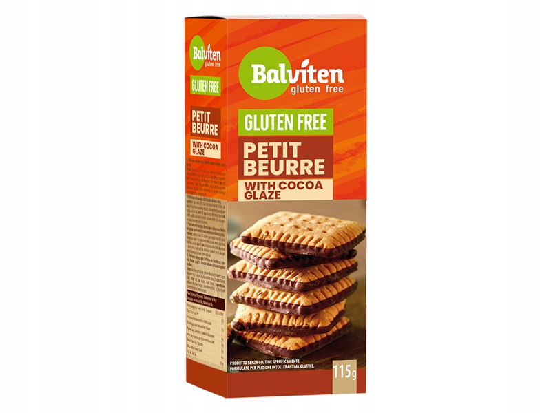 Levně 3x Máslové čaje s přídavkem kakaové polevy 115 g. Bezlepkový výrobek