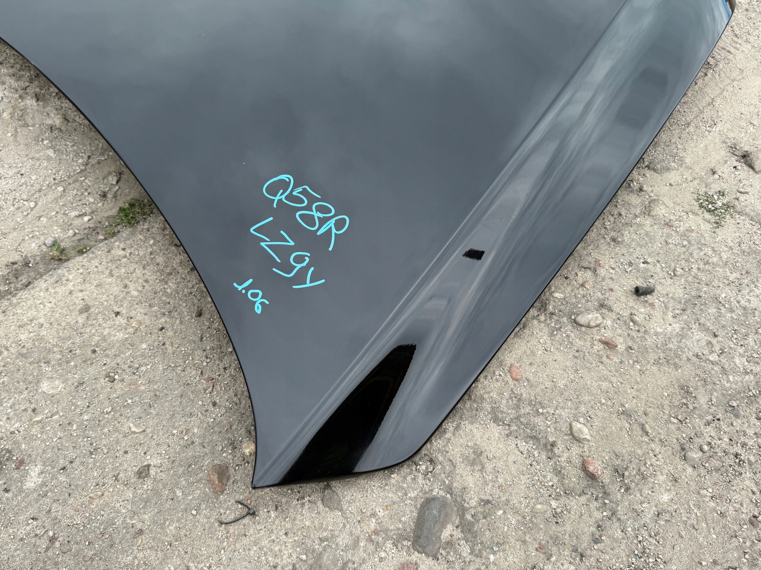 AUDI Q5 8R bonnet LZ9Y before LIFT engine housing cover