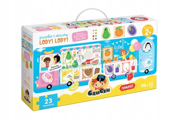 

CzuCzu: Puzzle z dziurką Lody! Lody!