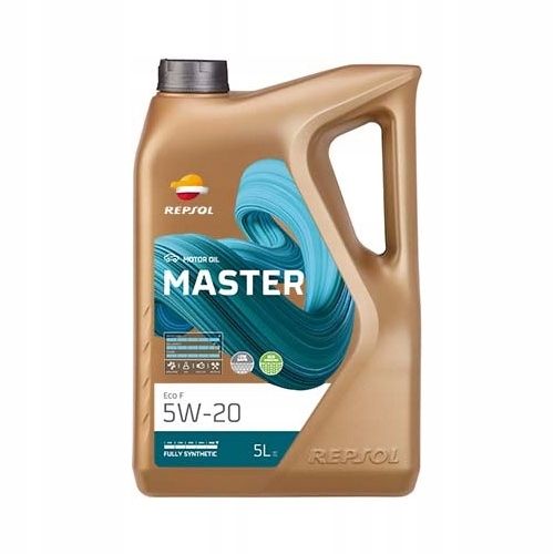 Repsol Oil 5W20 Master Eco F 5L (Ecoboost Plná Synthetika)