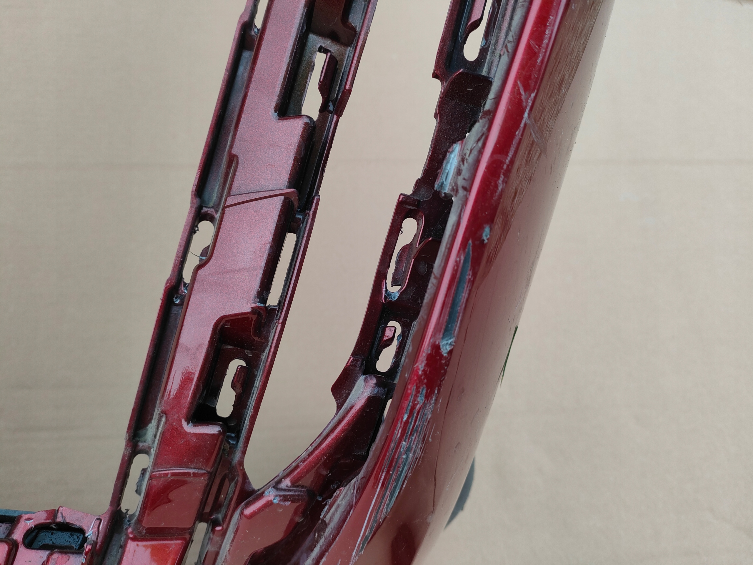 bumper front front AUDI Q7 II 2 LIFT FACE LIFTING 4M0 S-LINE 4m0807733f