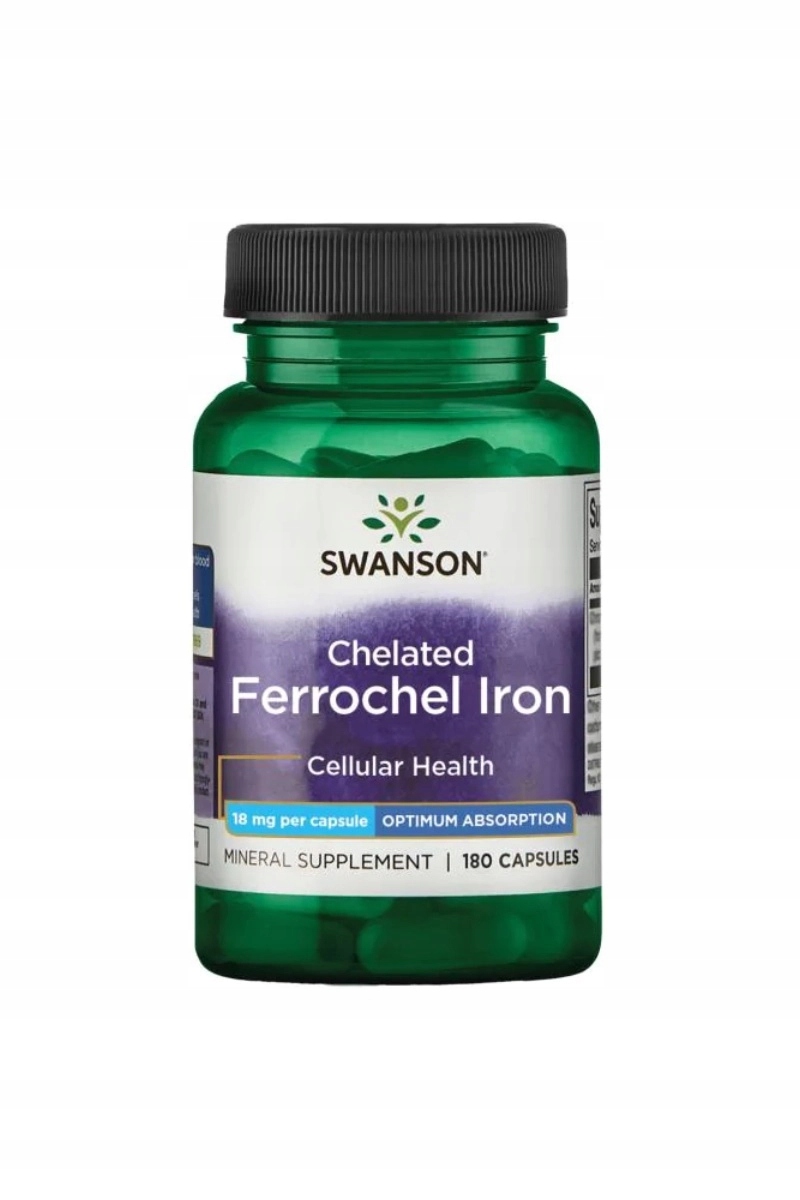 

Swanson Albion Chelat Żelaza Ferrochel 18mg 180kap