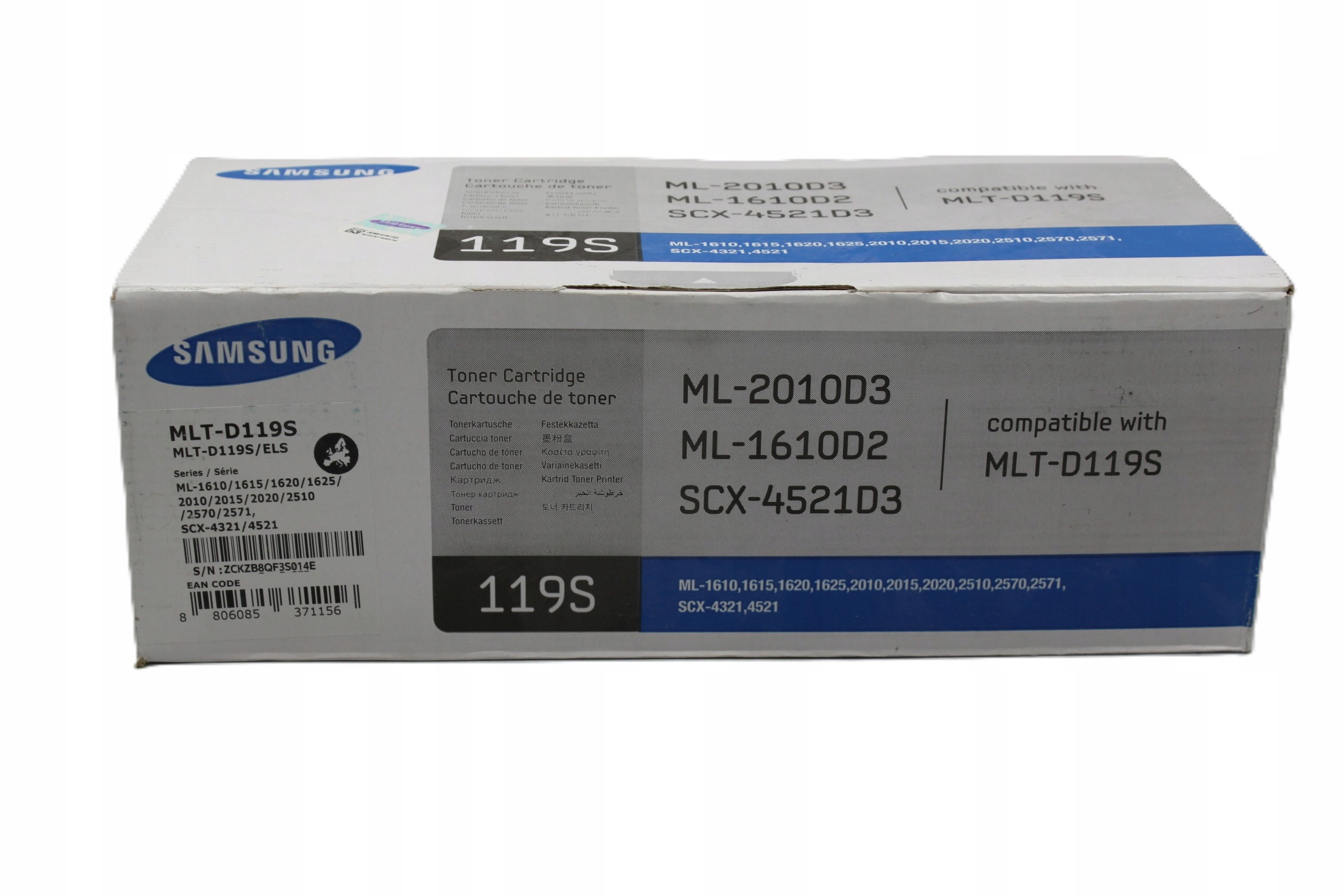 Samsung MLT-D119S toner čierny originál