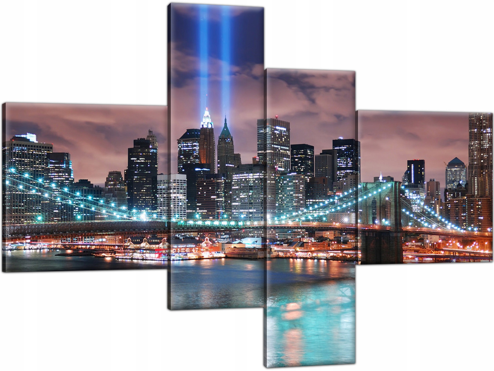 

Nowy Jork Manhattan 130x90 Obraz na płótnie Miasto