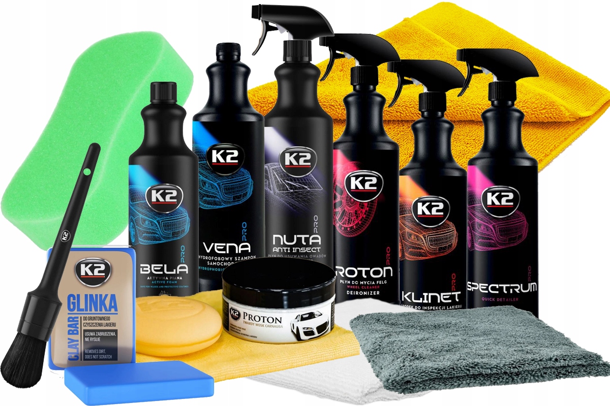 K2 Pro автомобільний набір косметики віск QD