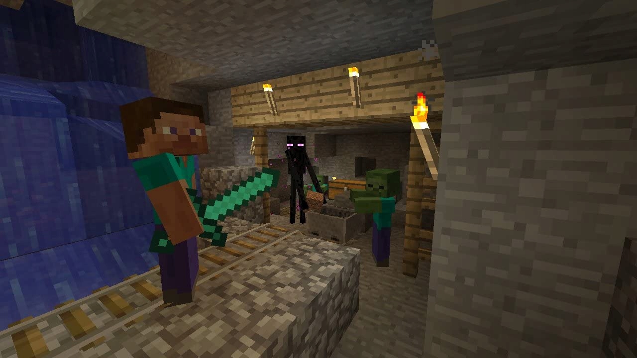 Minecraft XBOX 360 новый title Minecraft