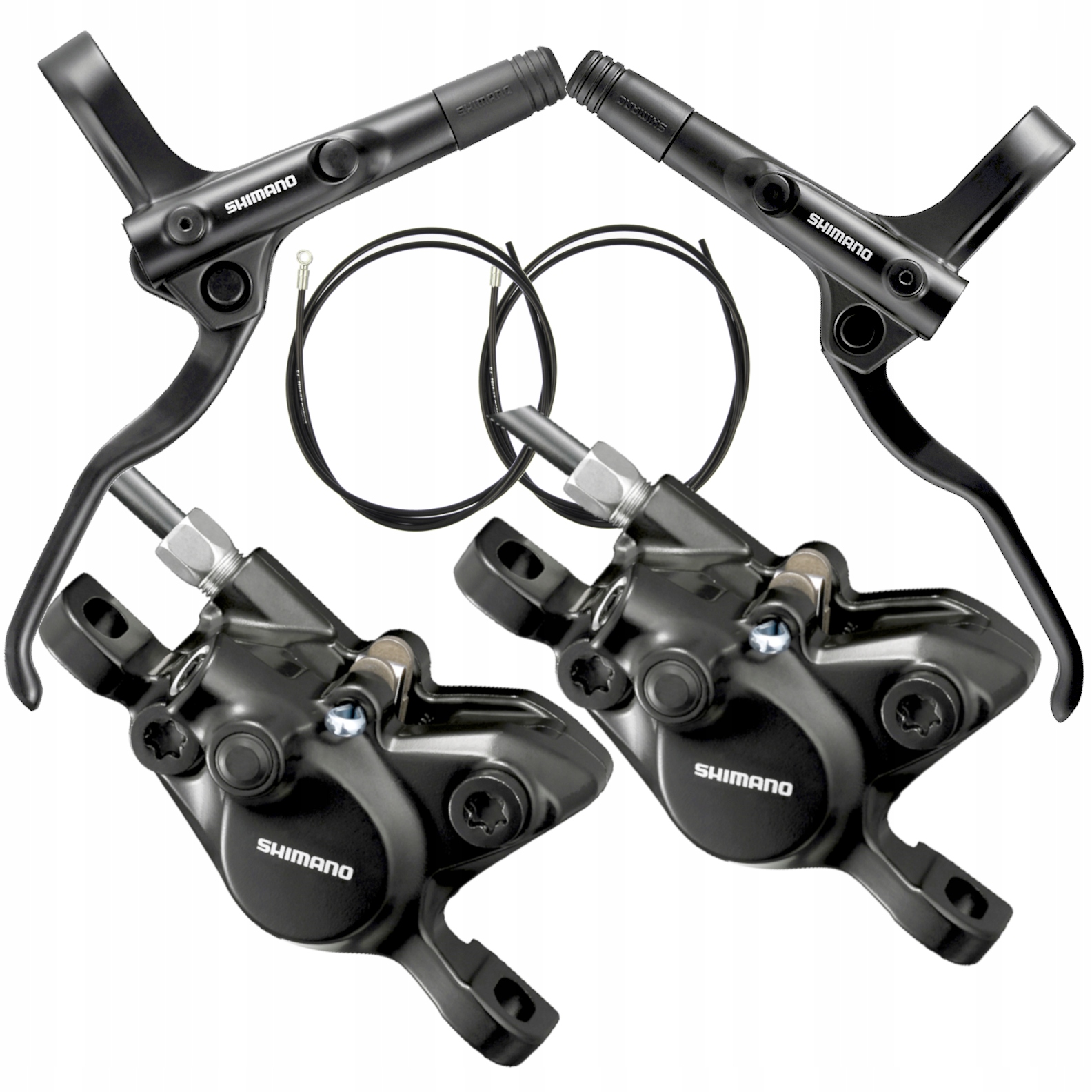 Kotoučové brzdy Shimano BR-MT200 BL-MT200 přední 950 mm zadní 1700 m Set