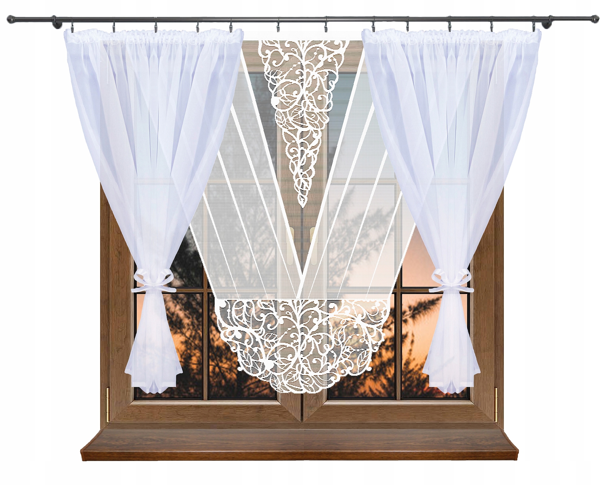 

Zestaw Firan Firana Panel Ażur Ekran Dakota 430x14