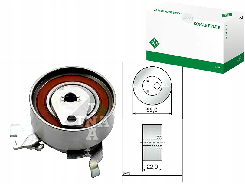 Ina531 0273 30 РОЛИК РЕМЕНЯ ROZRZADU OPEL 1,6