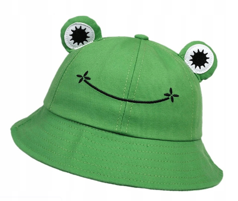 

Kapelusz Rybacki bucket hat żaba czapka żabka