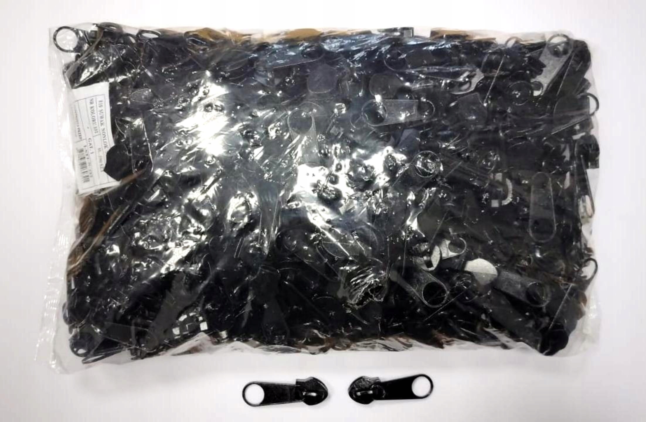 #10 Černé Kovové Posuvníky Nonlok Standard Koplet 500KS Pro Spirály