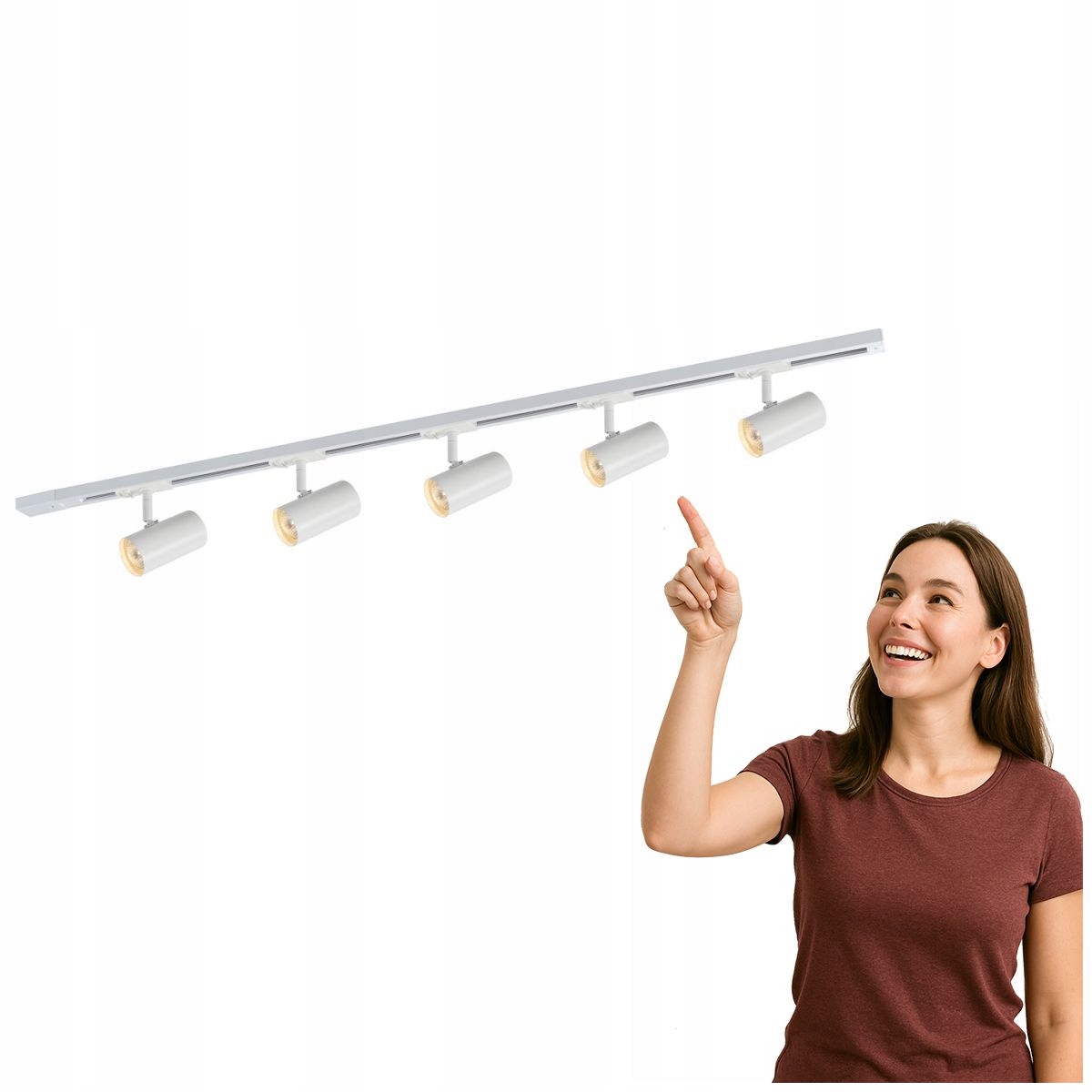 Lampa reflektor spotový Marvi Tr Fredrik 920203-5-WH-SET Italux