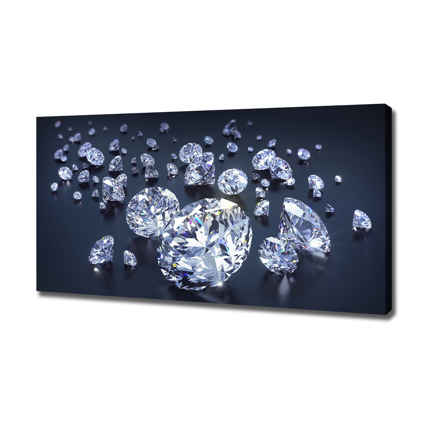 

Foto obraz canvas na ścianę Diamenty 120x60 cm