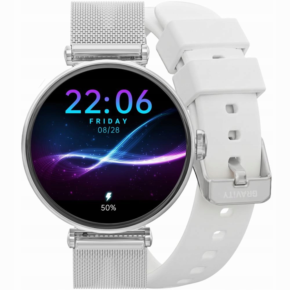 Chytré Hodinky Dámský Gravity GT26-8 Přídavný Pásek (sg042h) Gravírování