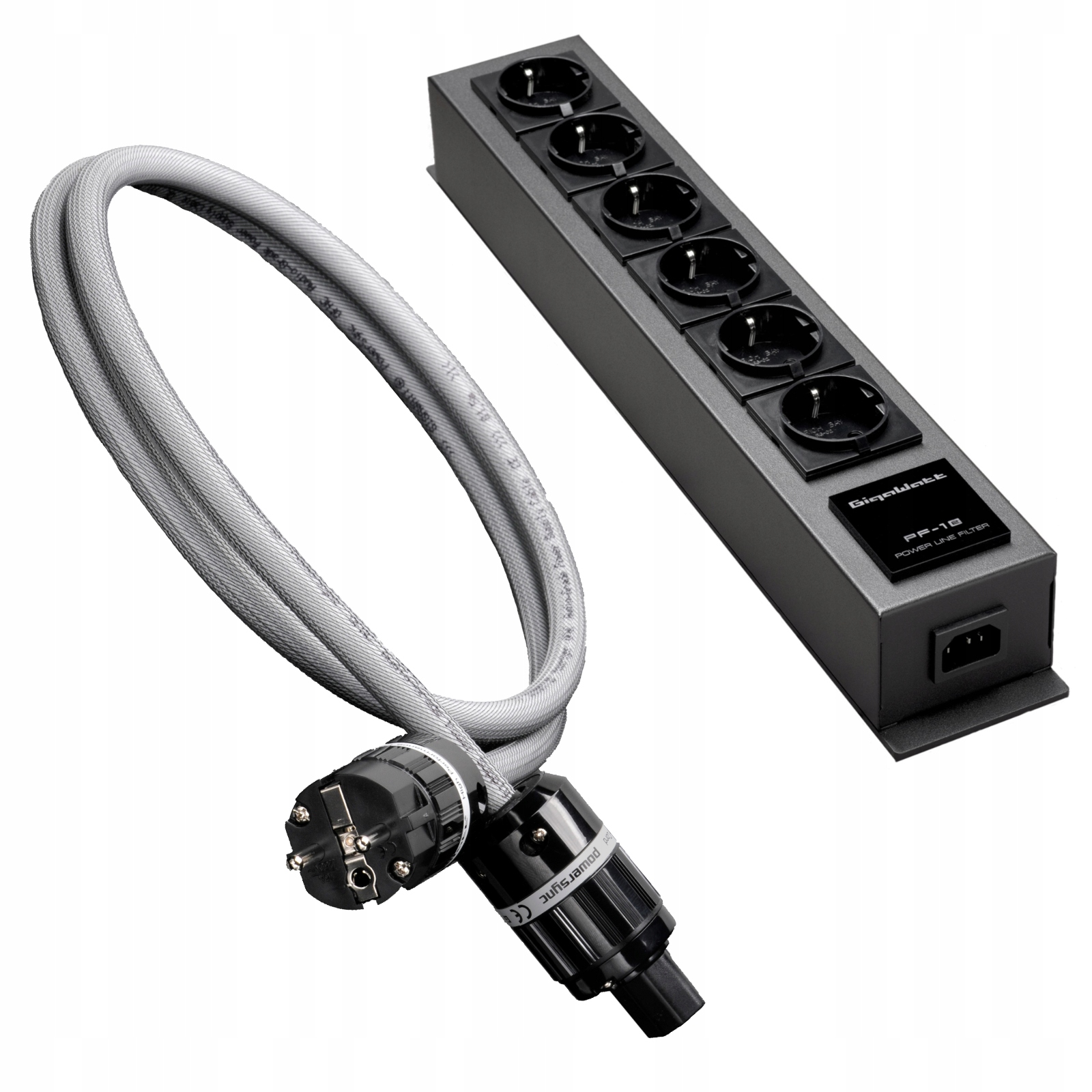 GigaWatt PF-1e (PowerSync 1.5 m) Zásuvková lišta kabel