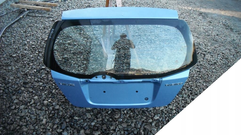 DAEWOO KALOS 01- KLAPA Z SZYBĄ - NIEBIESKA