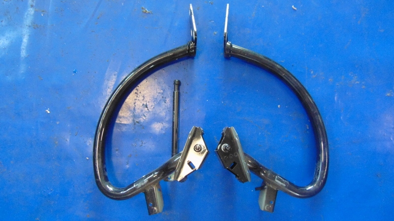 hinges bonnet rear part COUPE KOMPLET AUDI A5 8T 07-16R