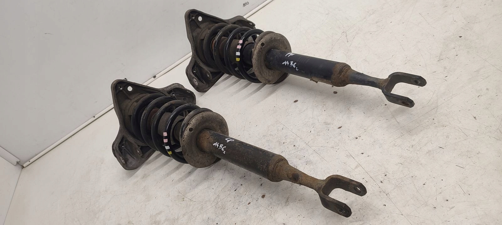 shock absorber spring front sususpension Audi A4 B6 sedan 2,0 FSI