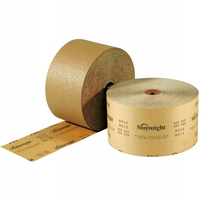 

Sunmight papier ścierny na sucho rolka 1 m P180