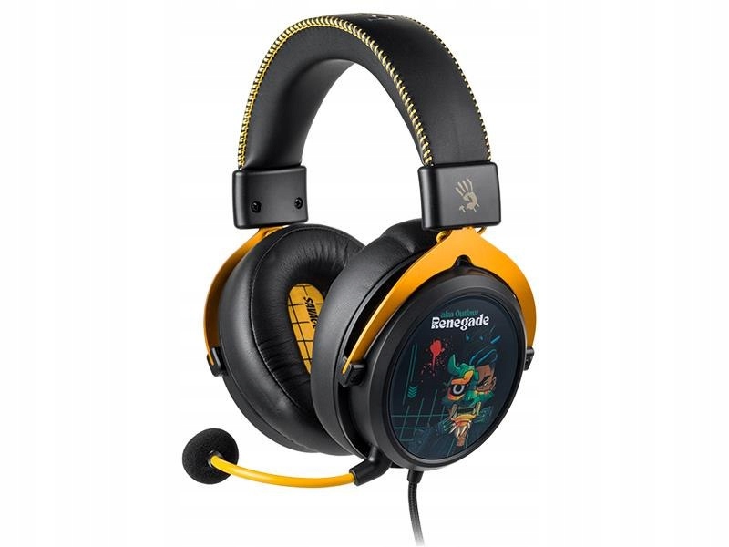 Slúchadlá s mikrofónom A4Tech Bloody MR595 Renegade Midnight
