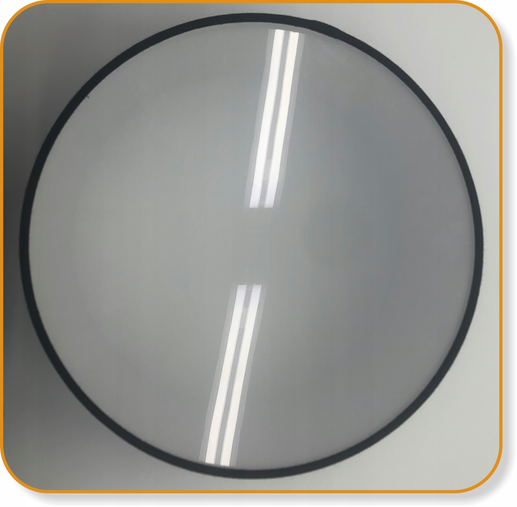 PLEKSA PLEKSI PLEXI 2 mm OKRĄGŁA 25 cm do lampy MLECZNA 80% DENKO PCV Stan opakowania oryginalne