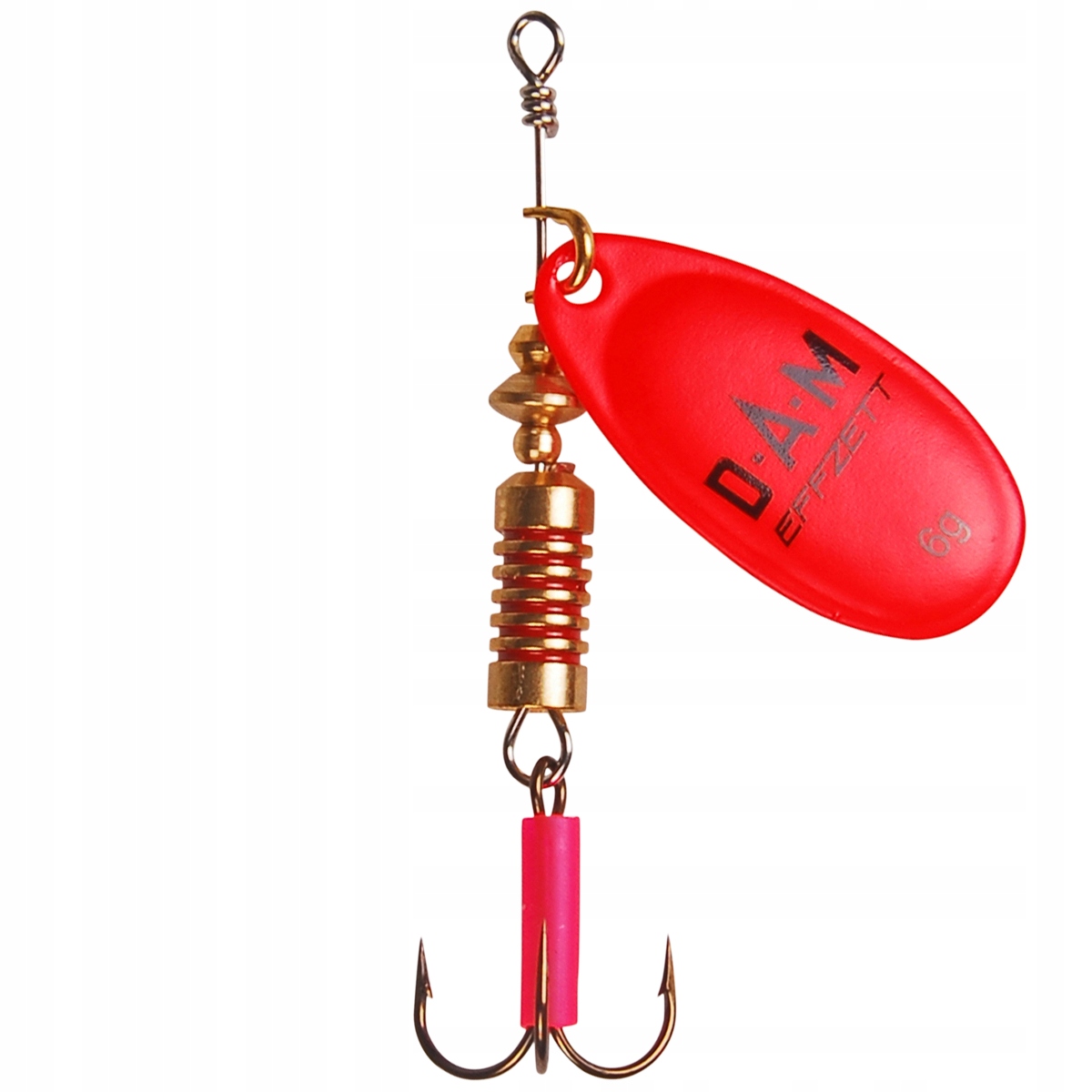 Obrotówka Dam Effzett Fluo roz.4 10g Red