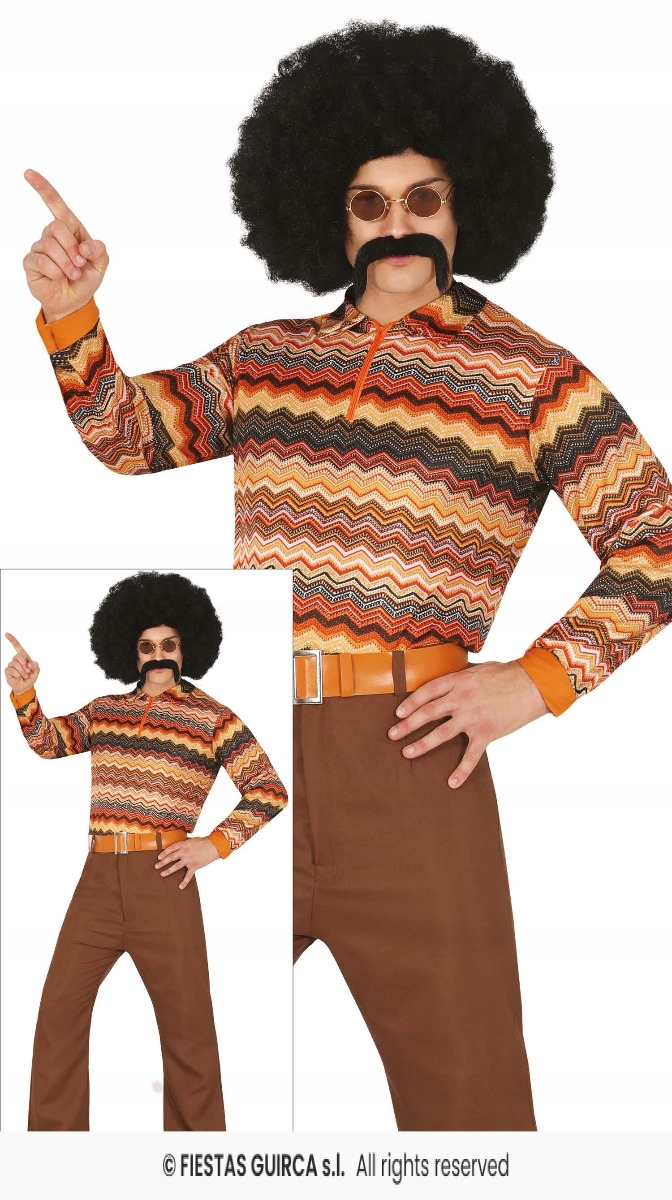 Kostým Disco Facet Tanečnice Kostým léta 70 80 Převlek Prl M