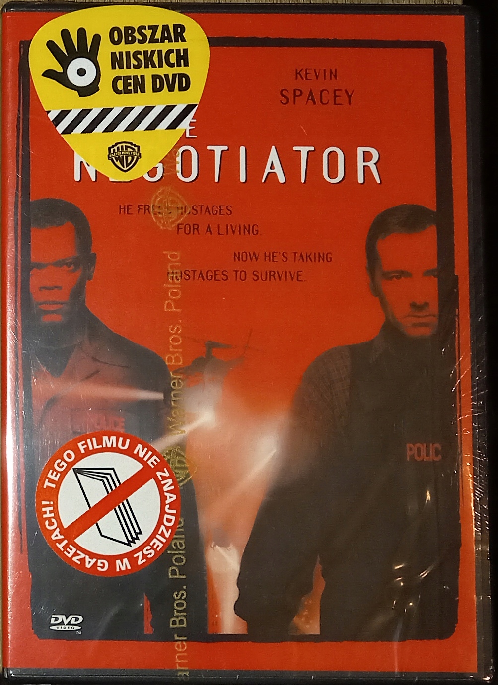 NEGOCJATOR | SAMUEL L. JACKSON | FILM NA DVD płyta DVD