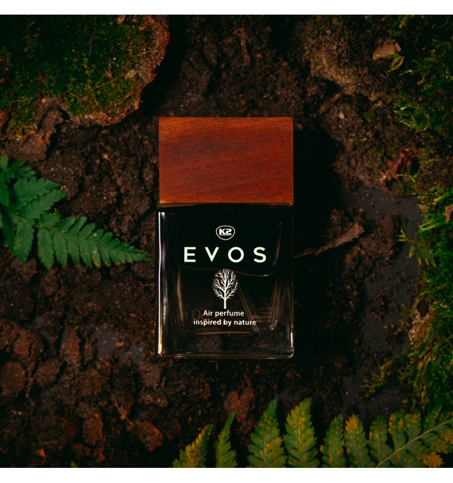 K2 EVOS HUNTER flakon 50ml perfumy do auta zapach EAN (GTIN) 5906534020703