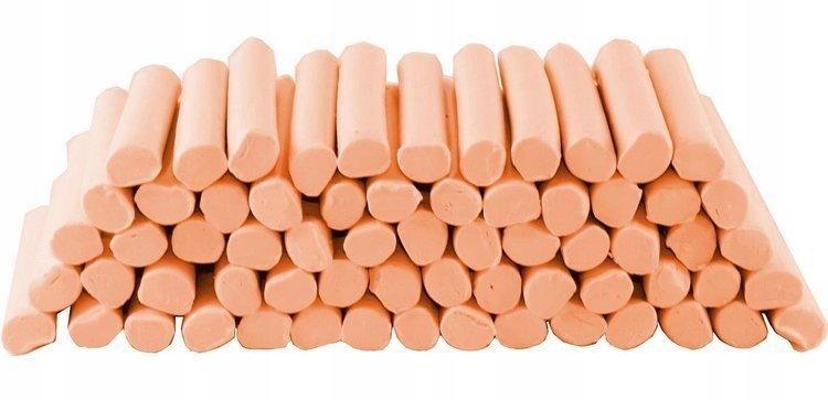 MONA PLASTELINA ZESTAW,LUZEM LASECZKI CIELISTA 1KG