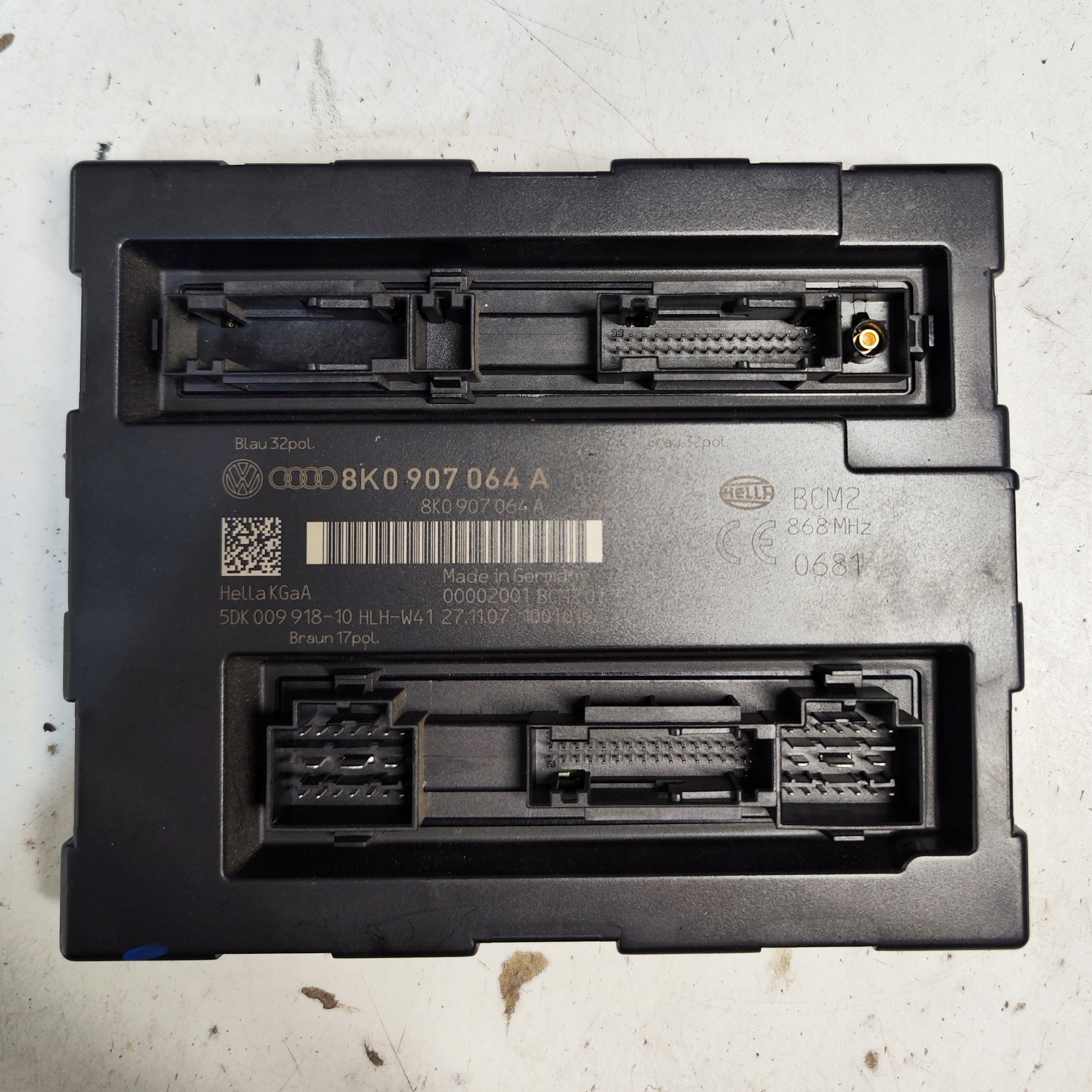 Audi A4 B8 блок комфорта BCM2 8K0907064A