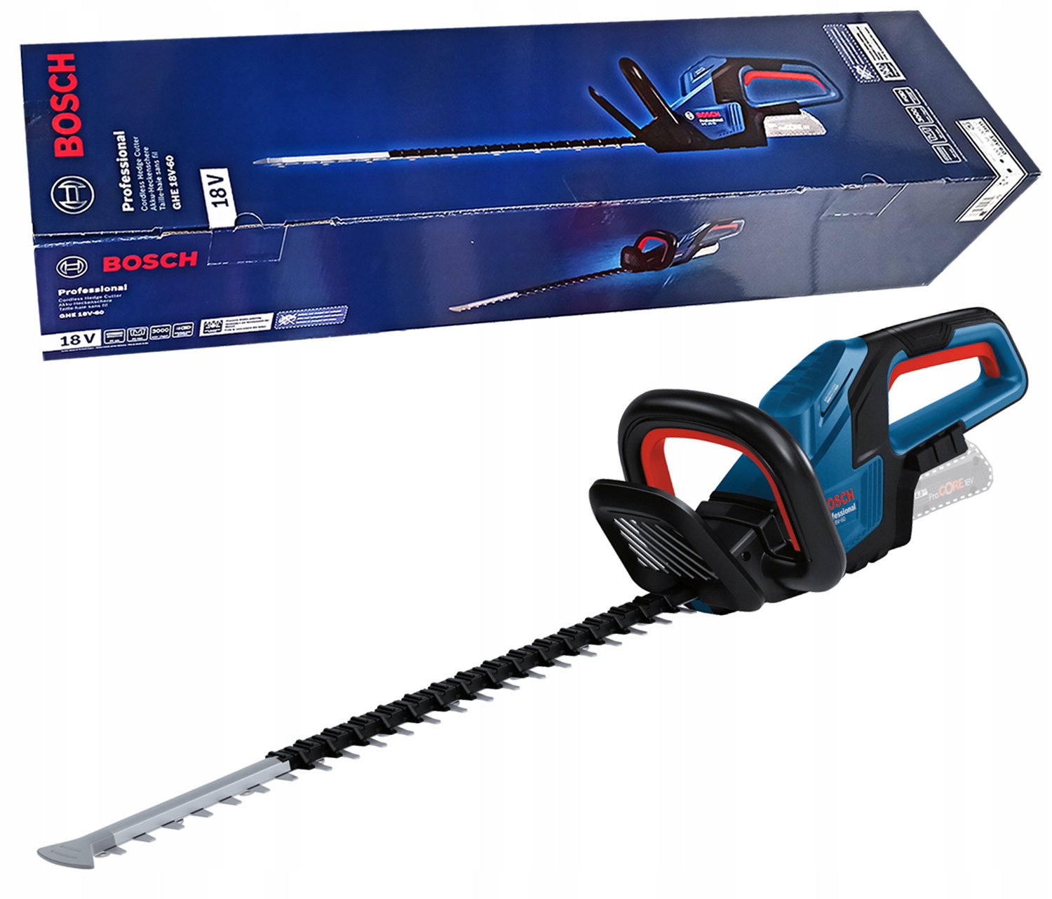 Sekator nożyce do żywopłotu Akumulatorowy 18V Ghe 18V-60 Bosch