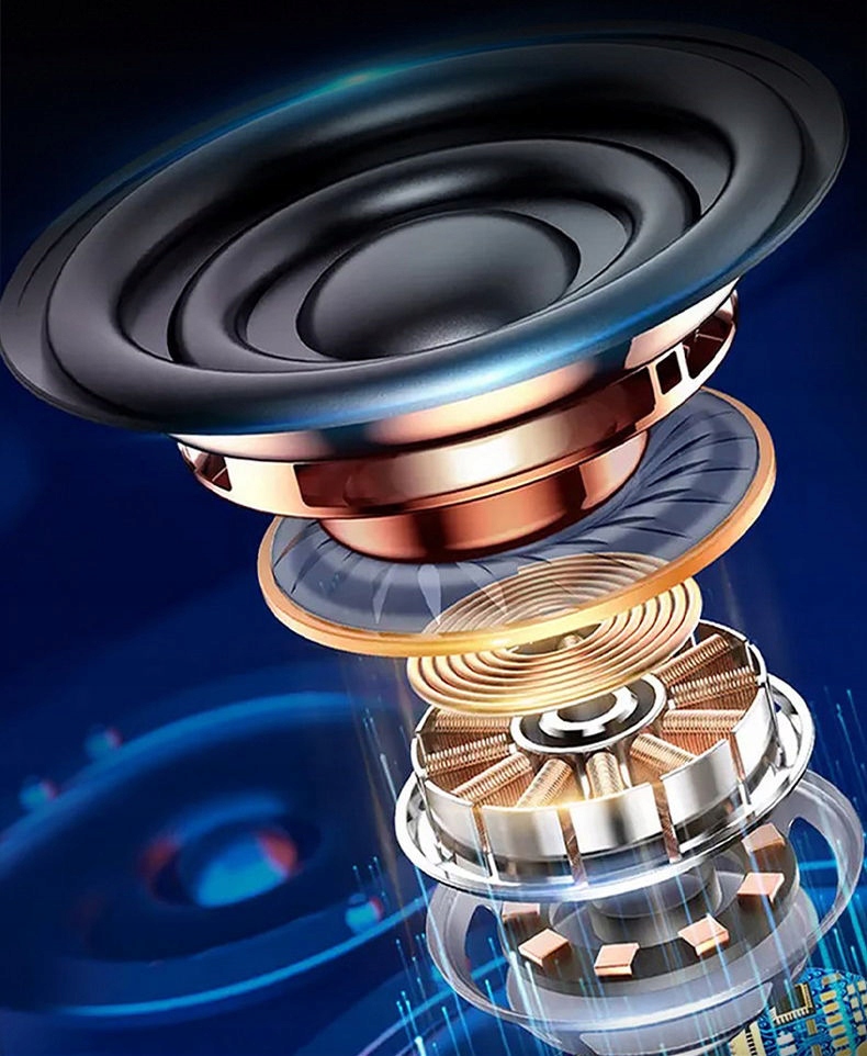 GŁOŚNIKI KOMPUTEROWE GAMINGOWE Z LED RGB USB JACK Rodzaj zestawu 2.0