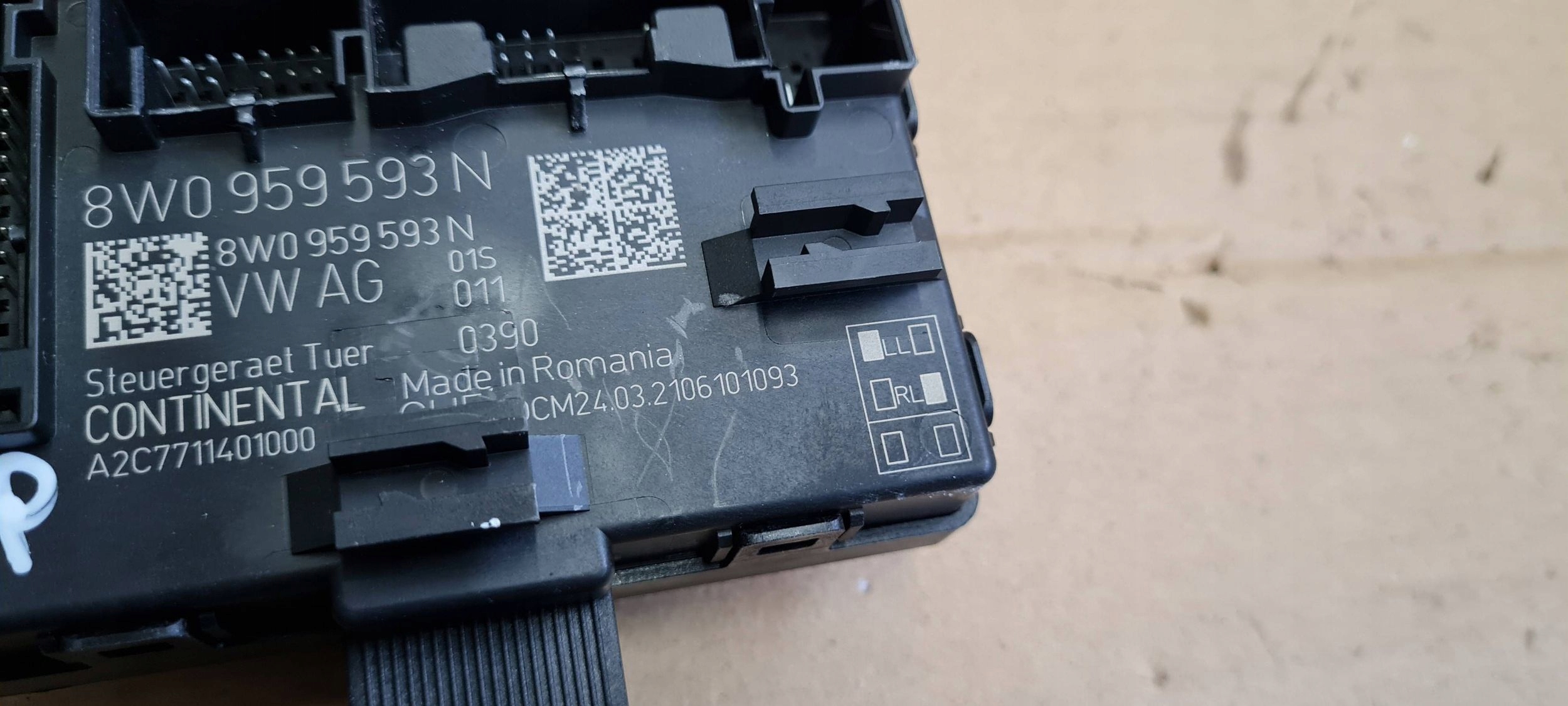 A5 8W LIFT module control unit door 8W0959593N A4 B9 8W