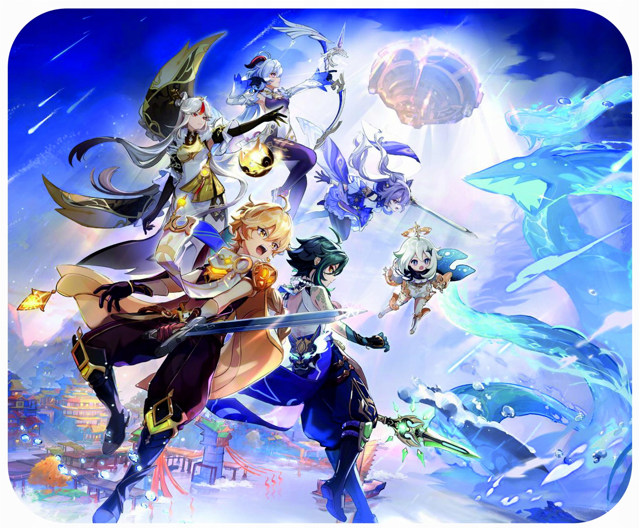 

Genshin Impact podkładka pod mysz wzór3